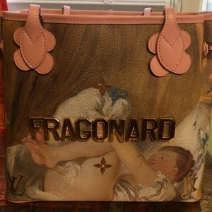 Pink KEYCHAIN  JEFF KOONS LOUIS VUITTON